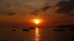 Sunset at Krabi