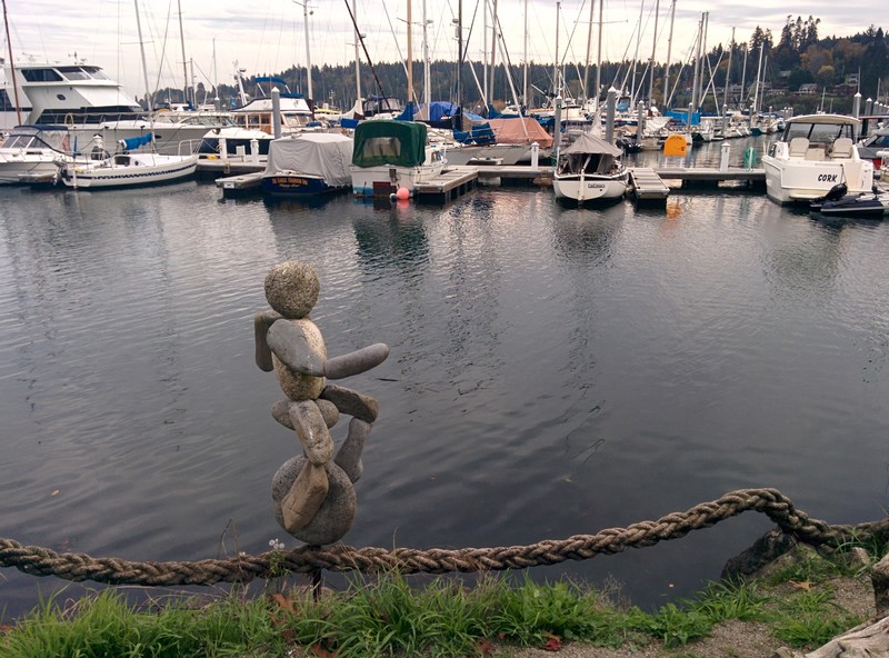 Sculptures on Bainbridge Island