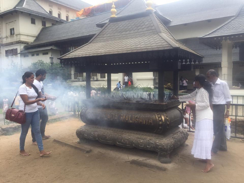 Smoking up at the Temple
