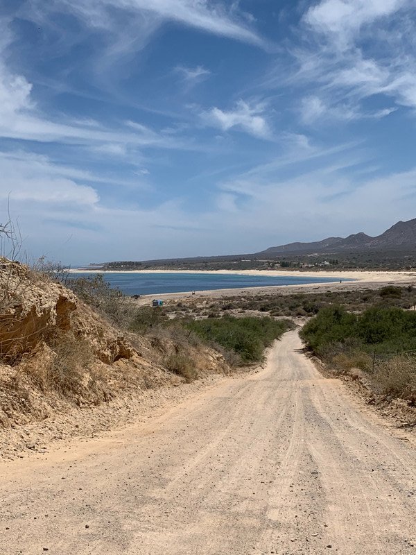Dirt track to Cabo Pulmo