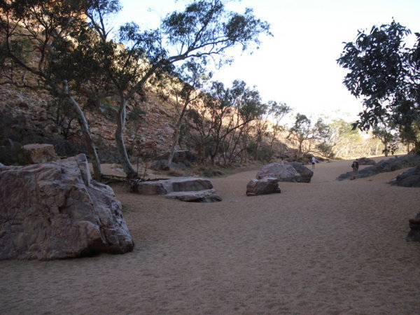dry river beds