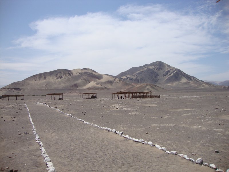 Burial site near Nazca