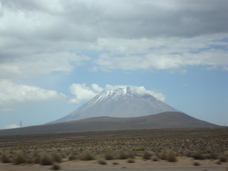 Volcano outside Arequipa