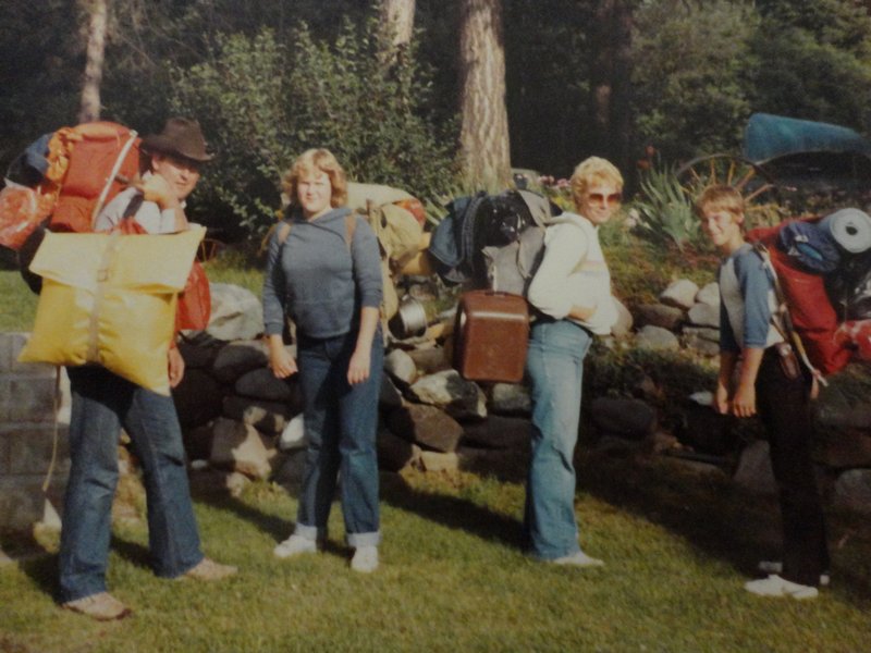 Back in 1982 - Bowron Lakes Day 1