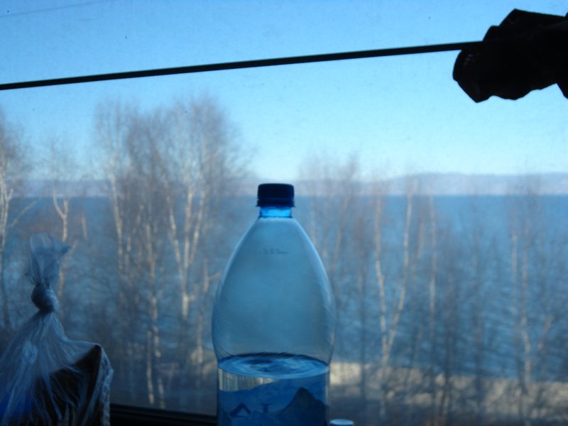 Lake Baikal from the Train