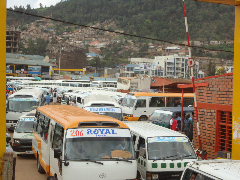Traffic jam Rwandan style