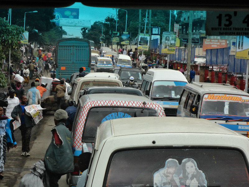 Arusha traffic jam