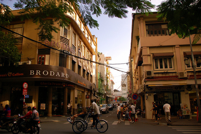 Street scene in the district