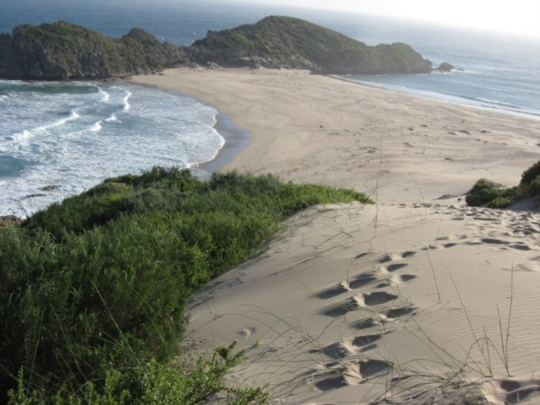 Two beaches in one!