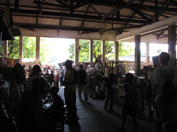 Tourist market in Inhambane