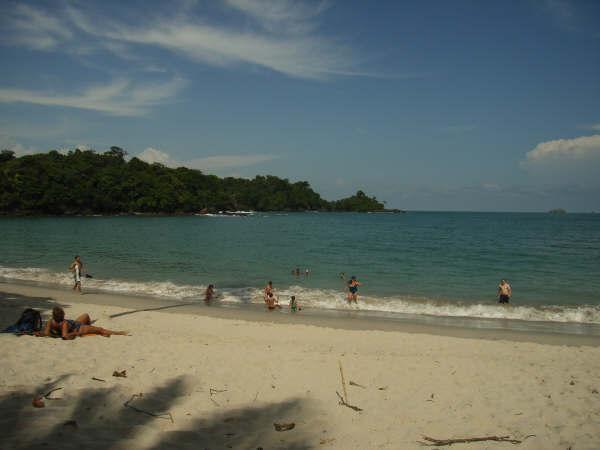Another of the beaches in Manuel Antonio National Park