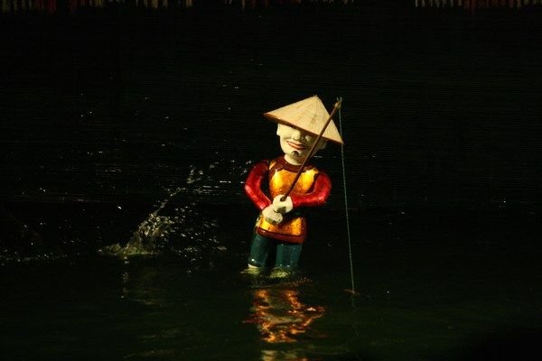 Water Puppet Fisherman