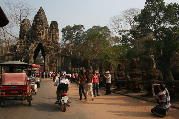 Ancient Angkor Traffic Jam