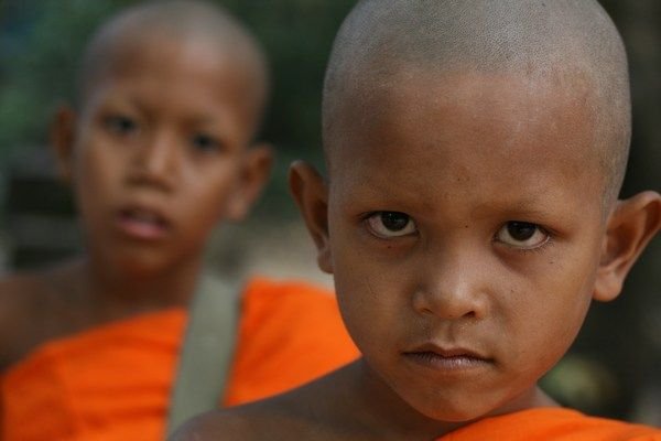 Mini Monks, Banteay Kdei