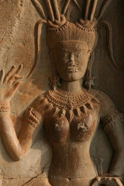 Relief Carving, Angkor Wat