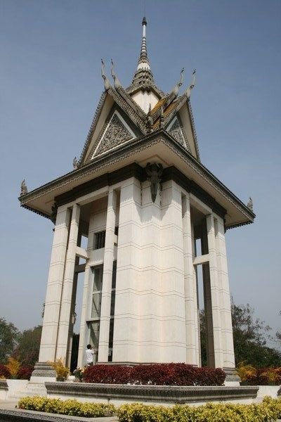 Choeng Ek Killing Fields Memorial Stupa
