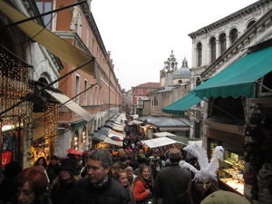 Crowd in Venice
