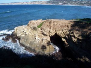 La Jolla beach cave