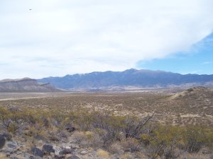View of Tularosa valley