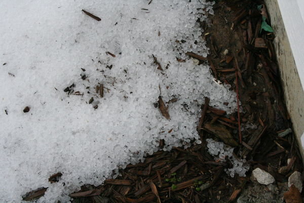 Oh wait, that's hail!