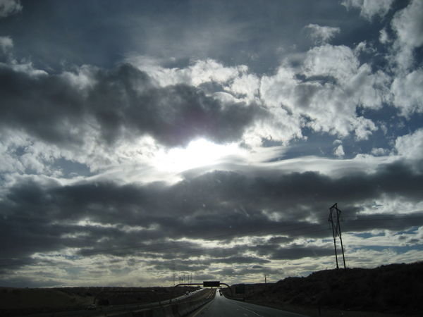 Storm clouds in New Mexico