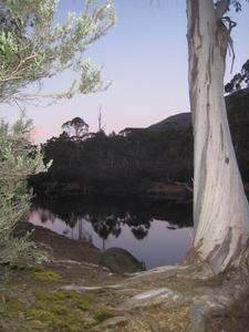 Campin op Overland Track