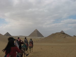 Friends and pyramids