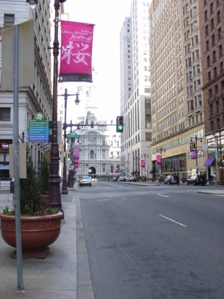 Broad street & City Hall