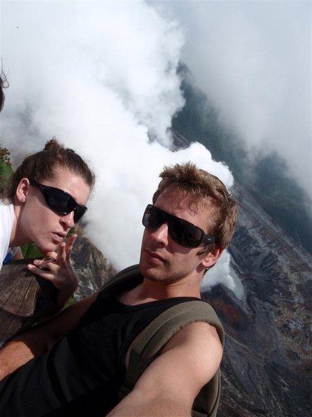 Smoking Volcan Poas