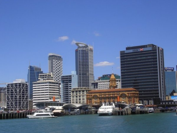 Auckland Hafen 