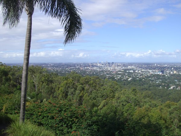 View of Brisbane from Mount Cook-Tha