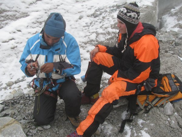 Crampons for the glacier