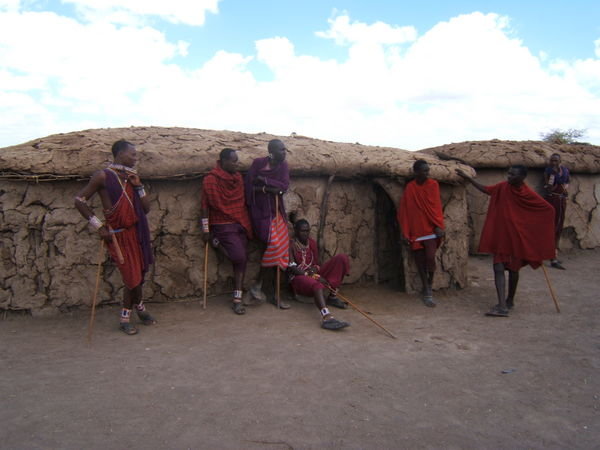 The tribesmen chillin