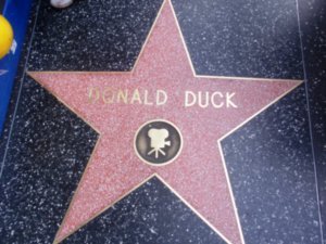 Sogar Donald Duck bekommt einen eigenen Stern!
