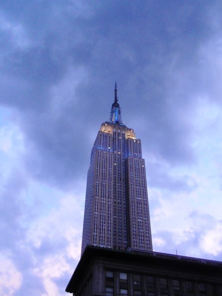 Empire State Building am Abend