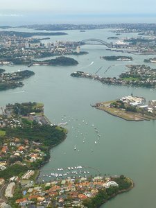 Sydney Harbour From The Air