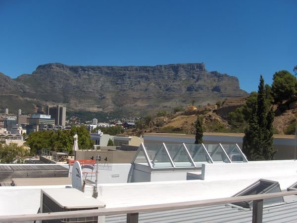 From the terrace - Table Mountain
