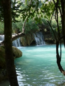 Beautiful Kuang Si Waterfall