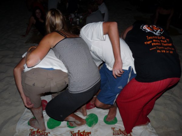 Twister on the beach