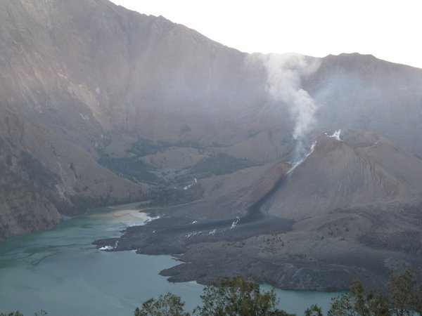 Mt Baru Letting Off Some Steam