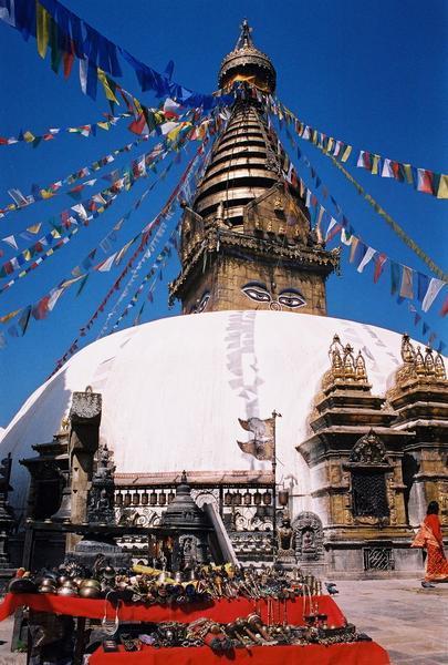 Swayambunath stupa
