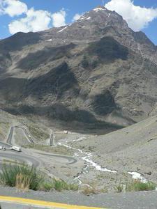Road climbing to 3000 meters