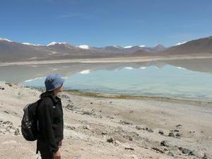 Laguna Blanca and the Andes