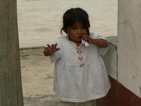 Little girl on Isla del Sol