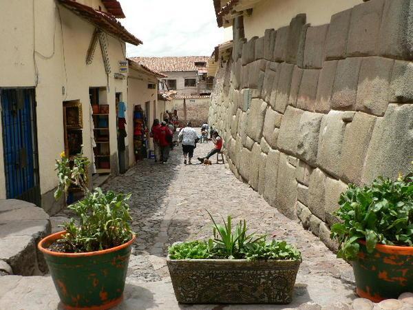 Ancient inca wall