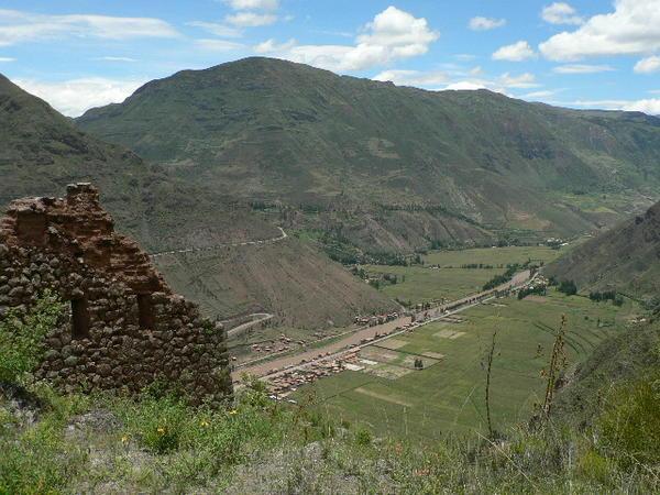 View down the Urubamba valley
