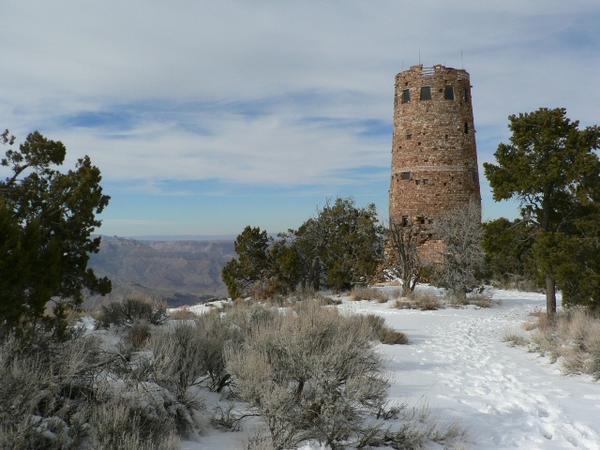 Watchtower on the south rim