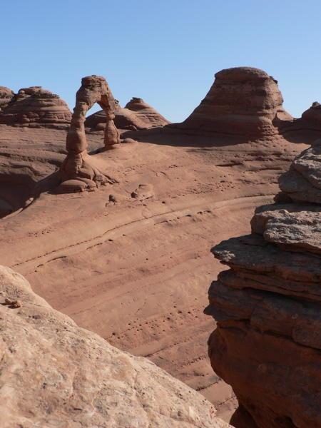 The Delicate Arch at Arches National Park