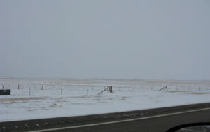 The prairie plains along the way!