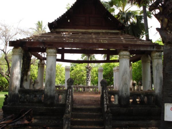 little temple in sukothai